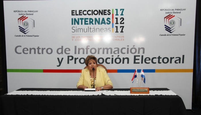 Ministra del TSJE ratificÃ³ compromiso de la instituciÃ³n con la ciudadanÃ­a en Internas SimultÃ¡neas 